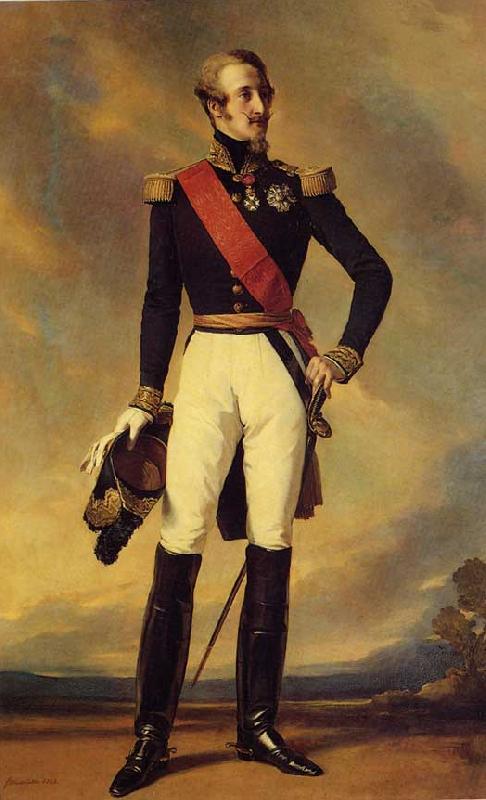 Franz Xaver Winterhalter Louis Charles Philippe Raphael D'Orleans, Duc de Nemours oil painting image